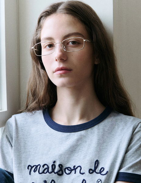 [rola rola] MAISON DE ROLA RINGER T-SHIRT GY+NV