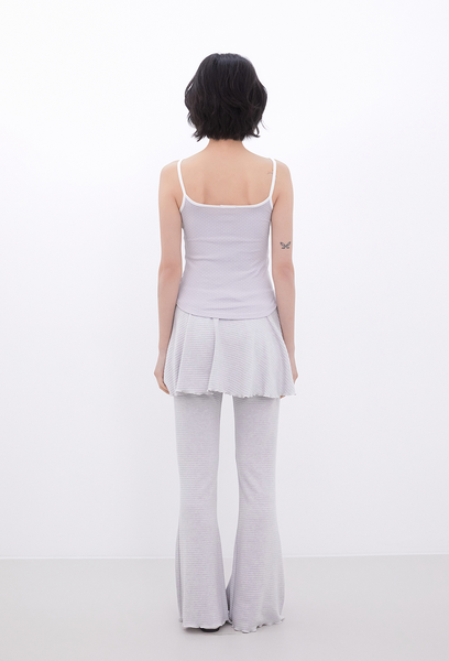 [Inner museum] Dot Two-Tone Sleeveless (BABYBLUE)