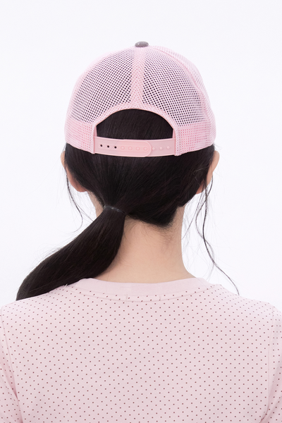 [Inner museum] Cotton Dot Two-tone Trucker Cap (COCOA)