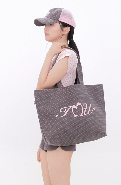 [Inner museum] Cotton Dot Printing Eco Bag (COCOA)