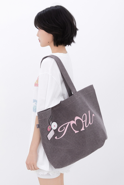 [Inner museum] Cotton Dot Printing Eco Bag (COCOA)