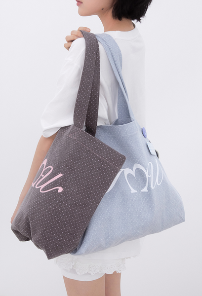 [Inner museum] Cotton Dot Printing Eco Bag (COCOA)