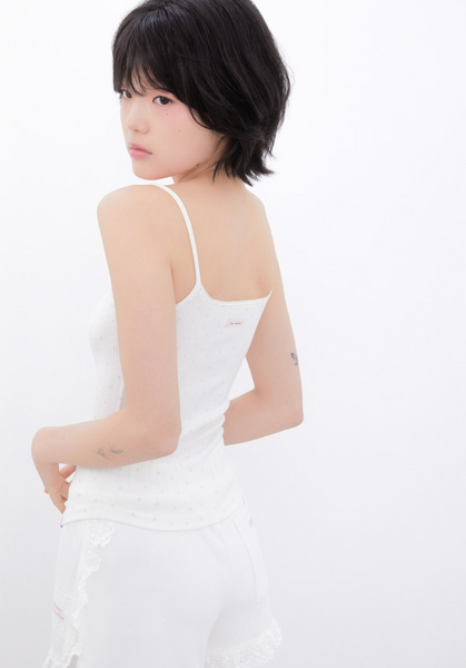 [Inner museum] Star Frill Sleeveless (IVORY)
