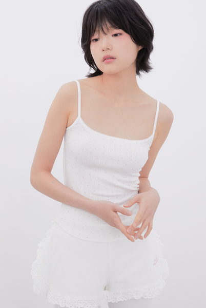 [Inner museum] Star Frill Sleeveless (IVORY)