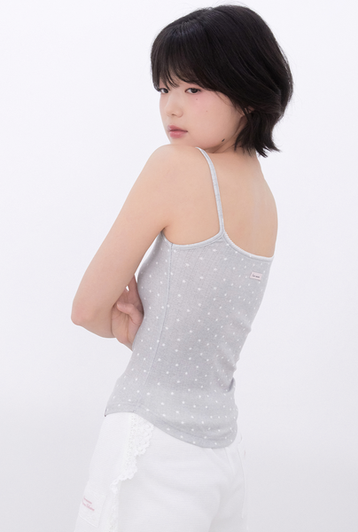 [Inner museum] Star Frill Sleeveless (GREY)
