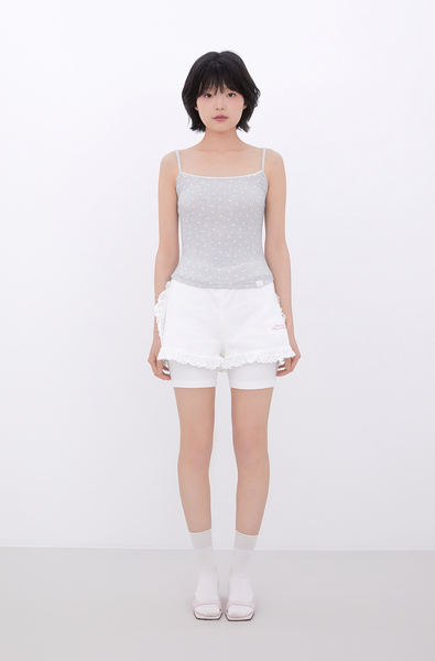 [Inner museum] Star Frill Sleeveless (GREY)