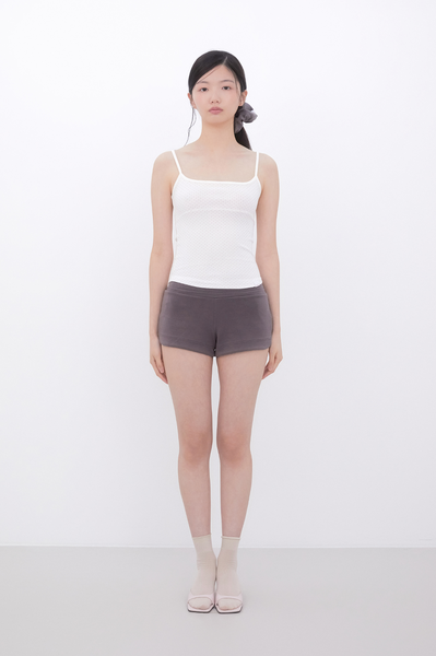 [Inner museum] Dot Two-Tone Sleeveless (IVORY)