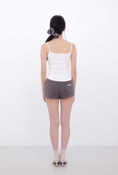 [Inner museum] Dot Two-Tone Sleeveless (IVORY)