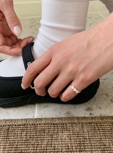 [SOYE PI-NE] Roa Flower Open Ring