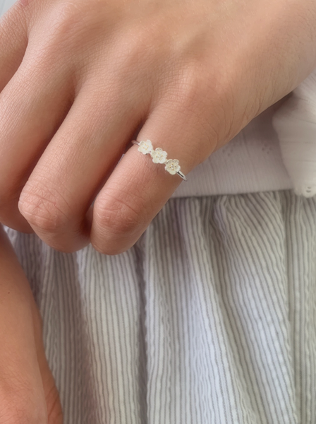 [SOYE PI-NE] Roa Flower Open Ring