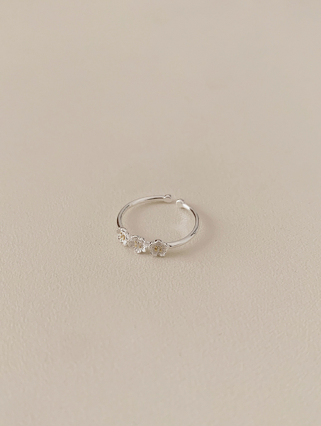 [SOYE PI-NE] Roa Flower Open Ring