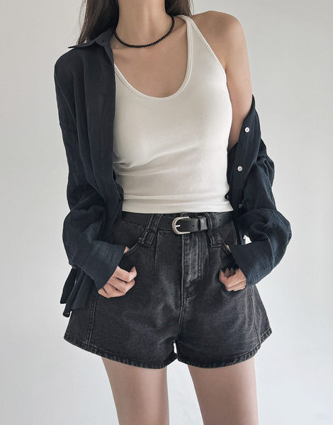 [SLOWAND] Summer Mood Stripe Shirt