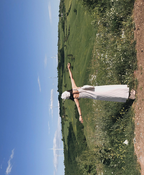 [SLOWAND] Pure Hippy Bustier Long Dress