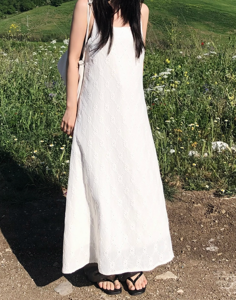 [SLOWAND] Pure Hippy Bustier Long Dress