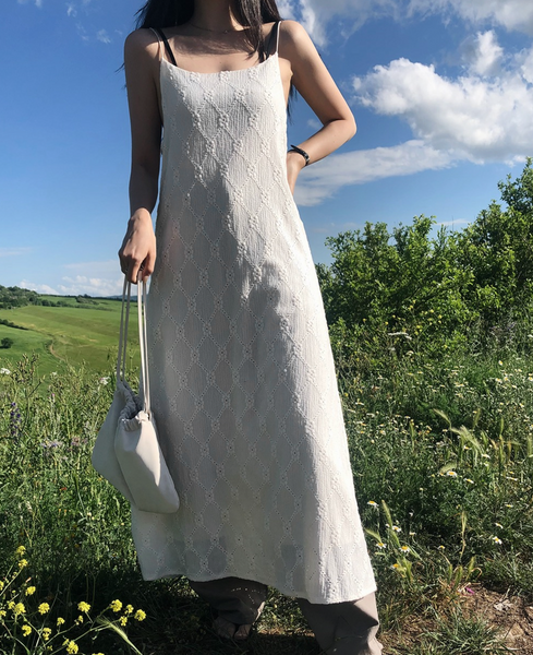 [SLOWAND] Pure Hippy Bustier Long Dress