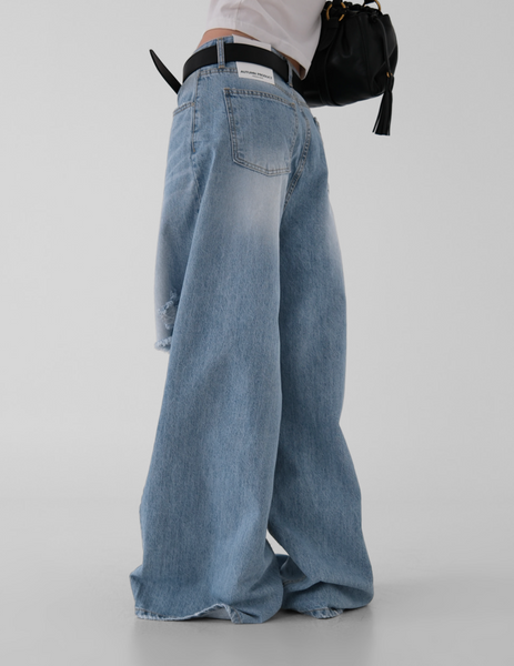 [AUTUMN] Surfer Damage Denim Pants