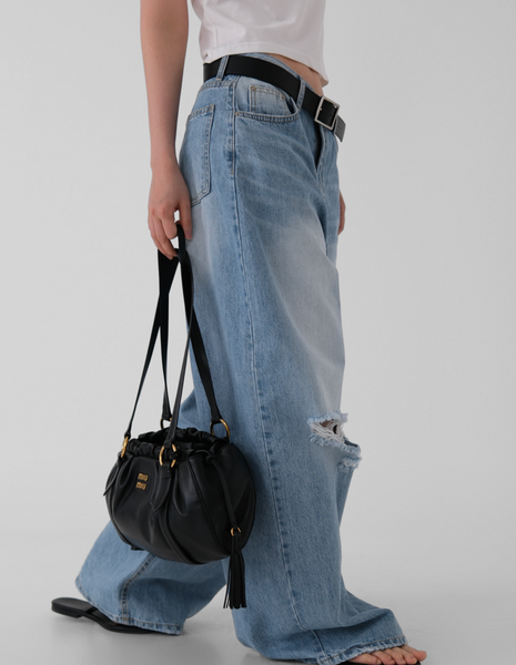 [AUTUMN] Surfer Damage Denim Pants