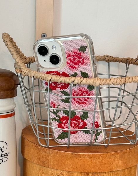 [delphin] ROSES KNIT HARD JELLY CASE