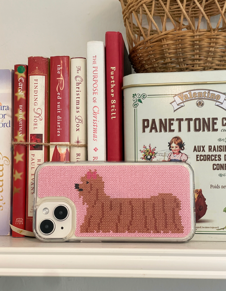 [delphin] DOGS KNIT HARD JELLY CASE