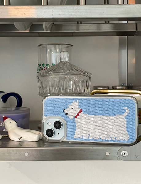 [delphin] DOGS KNIT HARD JELLY CASE