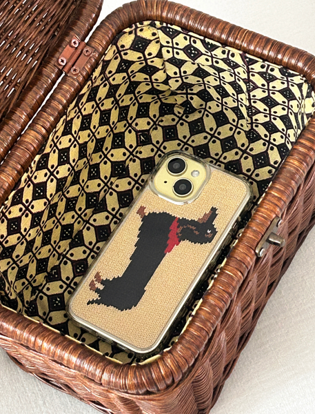 [delphin] DOGS KNIT HARD JELLY CASE