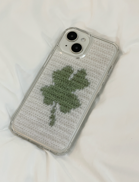 [delphin] CLOVER HARD JELLY CASE