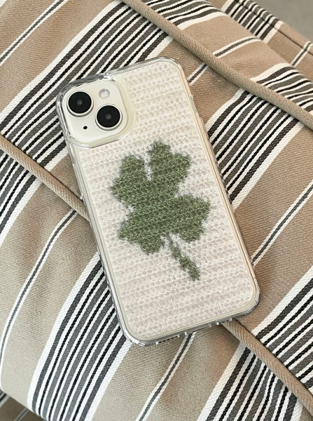 [delphin] CLOVER HARD JELLY CASE