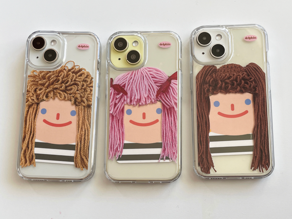 [delphin] CABBAGE DOLL FRAME JELLY CASE