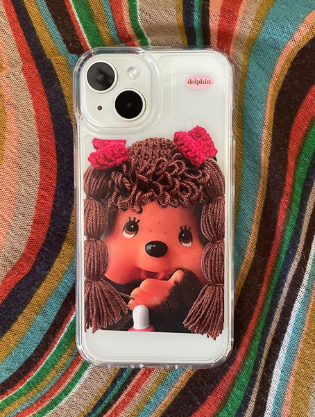 [delphin] CABBAGE DOLL FRAME JELLY CASE