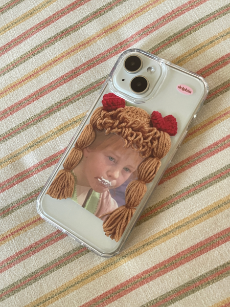 [delphin] CABBAGE DOLL FRAME JELLY CASE