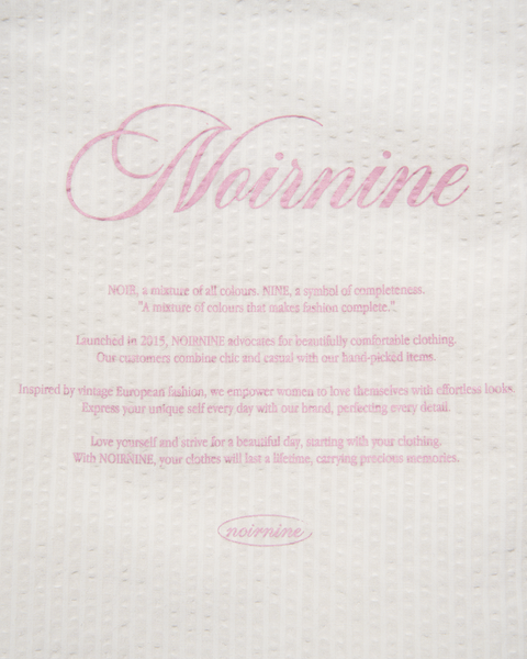 [NOIRNINE] Stripe Eco Bag [IVORY]