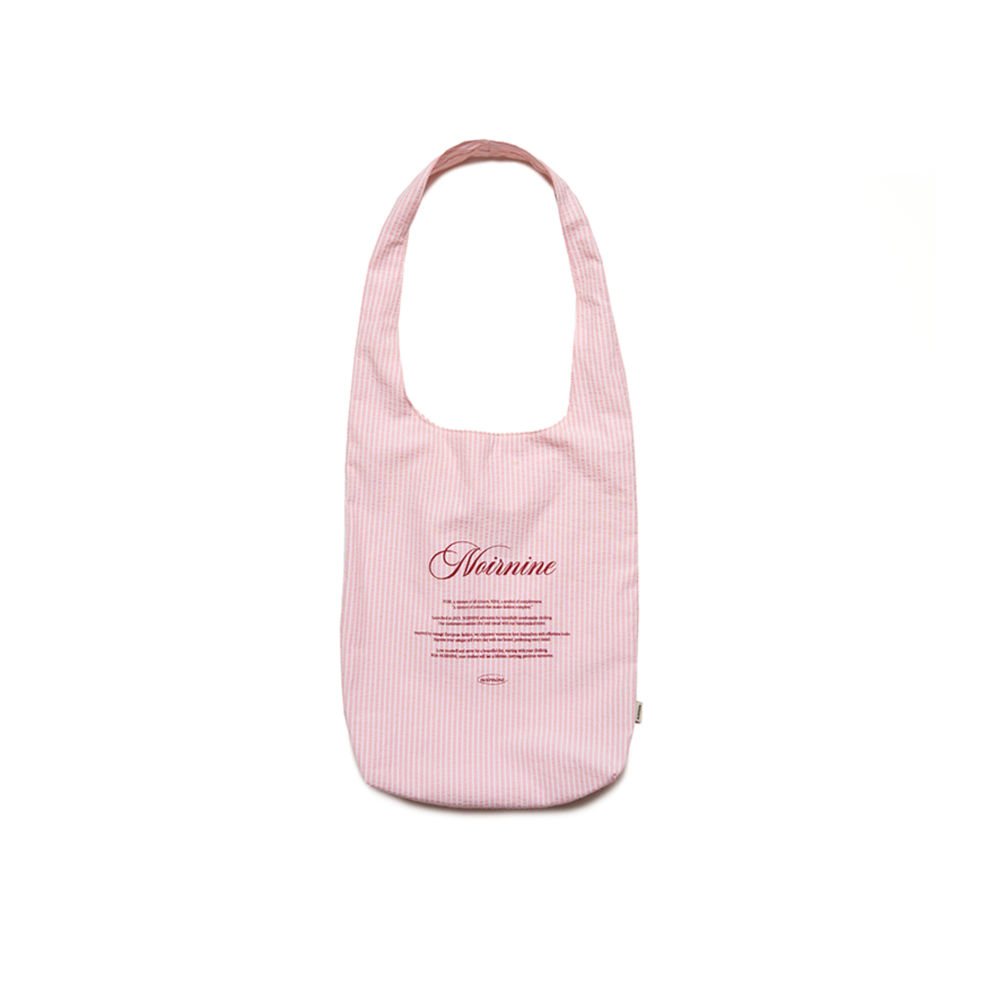 [NOIRNINE] Stripe Eco Bag [PINK]