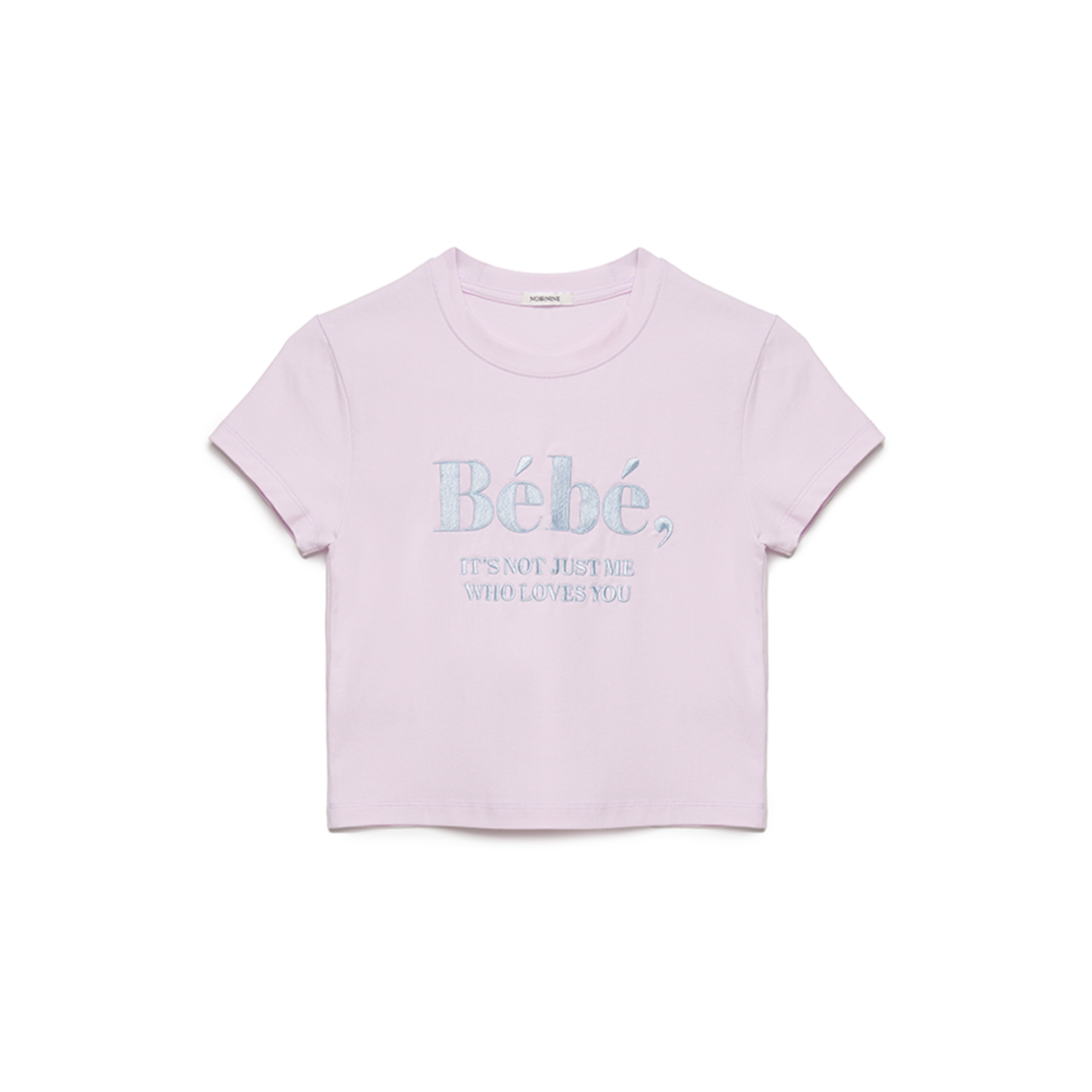 [NOIRNINE] Bébé Crop T-shirts [PINK]