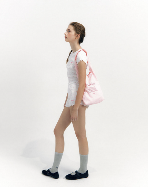 [NOIRNINE] Bébé Apple Pajama Set [WHITE]