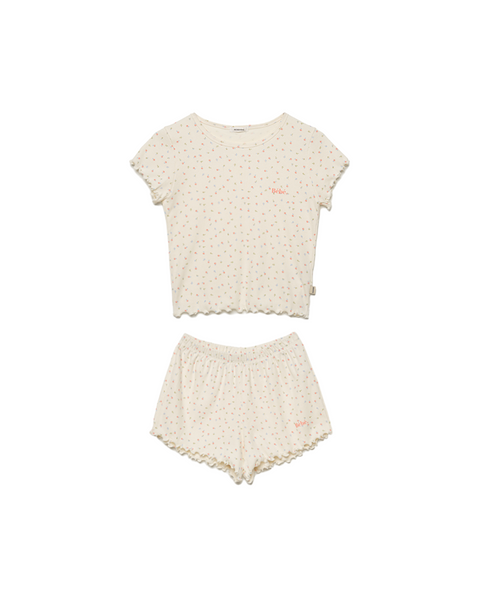 [NOIRNINE] Bébé Apple Pajama Set [CREAM]
