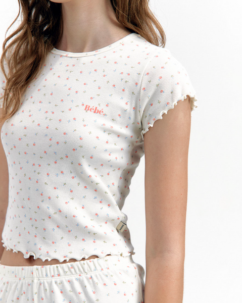 [NOIRNINE] Bébé Apple Pajama Set [CREAM]