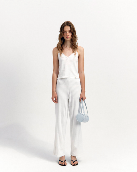 [NOIRNINE] Slip Pajama Set [IVORY]