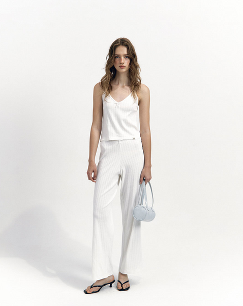 [NOIRNINE] Slip Pajama Set [IVORY]