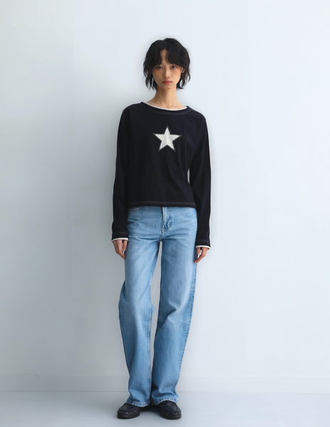 [BadBlue] My Little Star L/S Navy