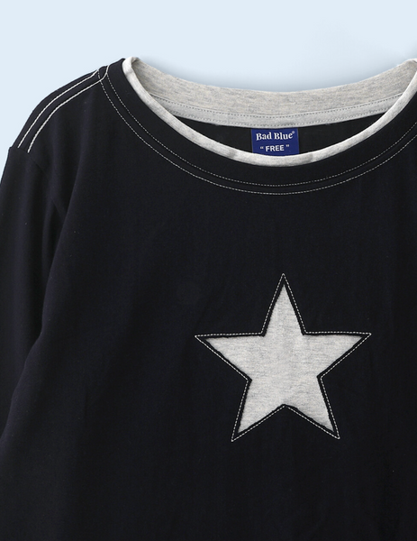 [BadBlue] My Little Star L/S Navy