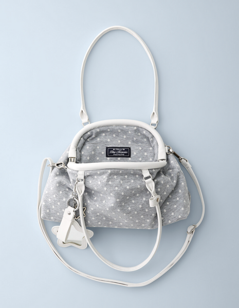 [BadBlue] Dot Cozy Dumpling Bag Gray