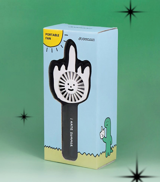 [JOGUMAN STORE] FUXK YOU Portable Fan