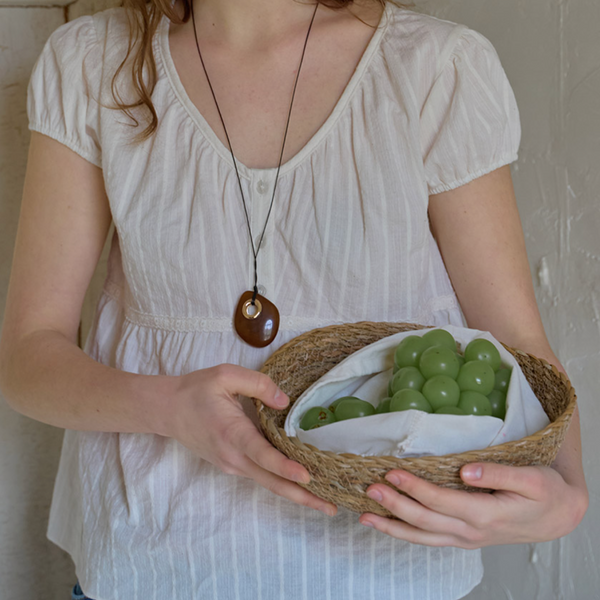 [Letter from Moon] Pure Lace Shirring Blouse (Cream)