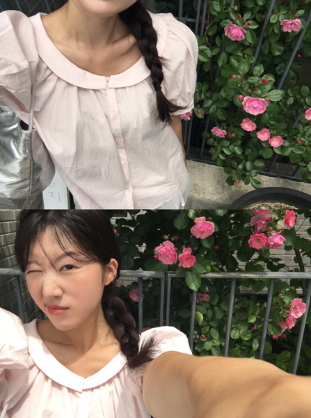 [PETER AND WENDY] [MADE] Sugar Bou Collar Blouse