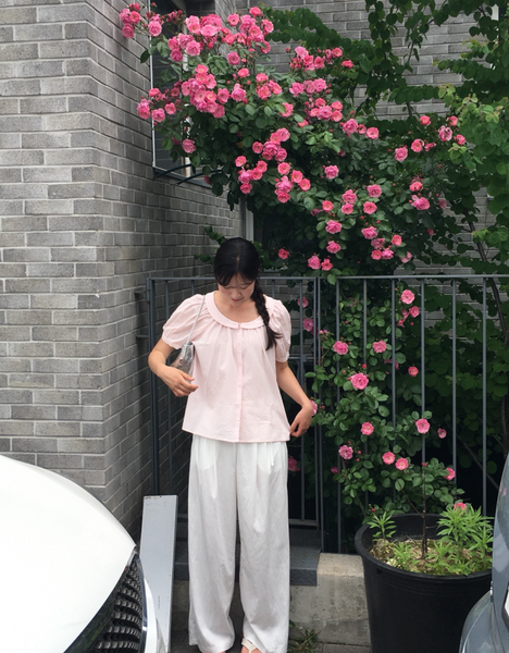 [PETER AND WENDY] [MADE] Sugar Bou Collar Blouse