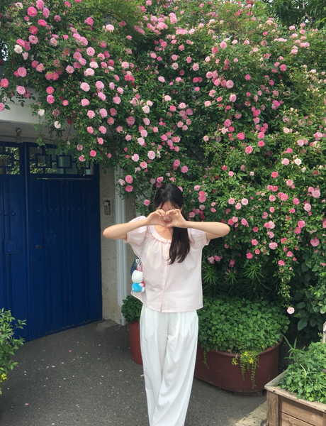 [PETER AND WENDY] [MADE] Sugar Bou Collar Blouse