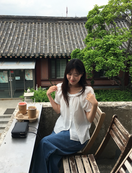 [PETER AND WENDY] [MADE] Sugar Bou Collar Blouse