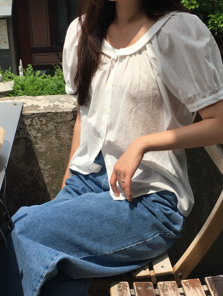 [PETER AND WENDY] [MADE] Sugar Bou Collar Blouse