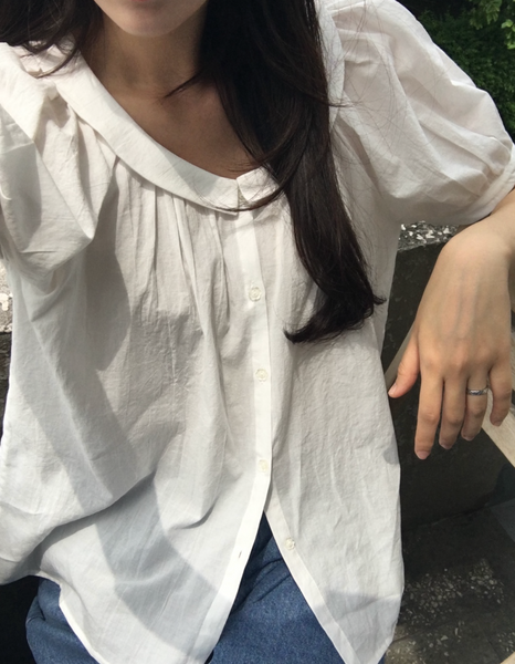 [PETER AND WENDY] [MADE] Sugar Bou Collar Blouse