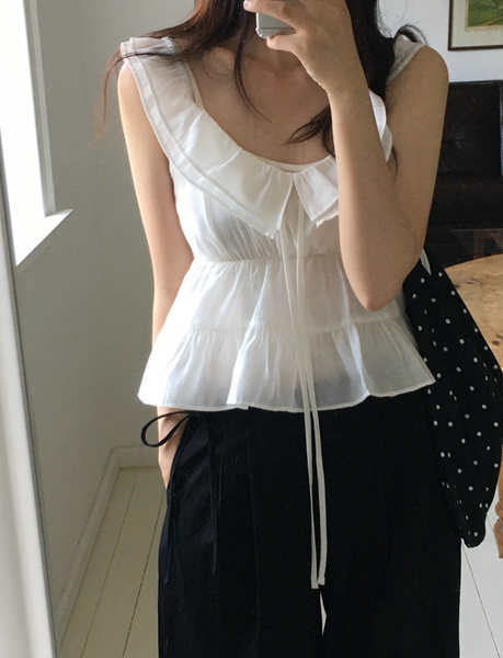 [PETER AND WENDY] Liz Sleeveless Blouse